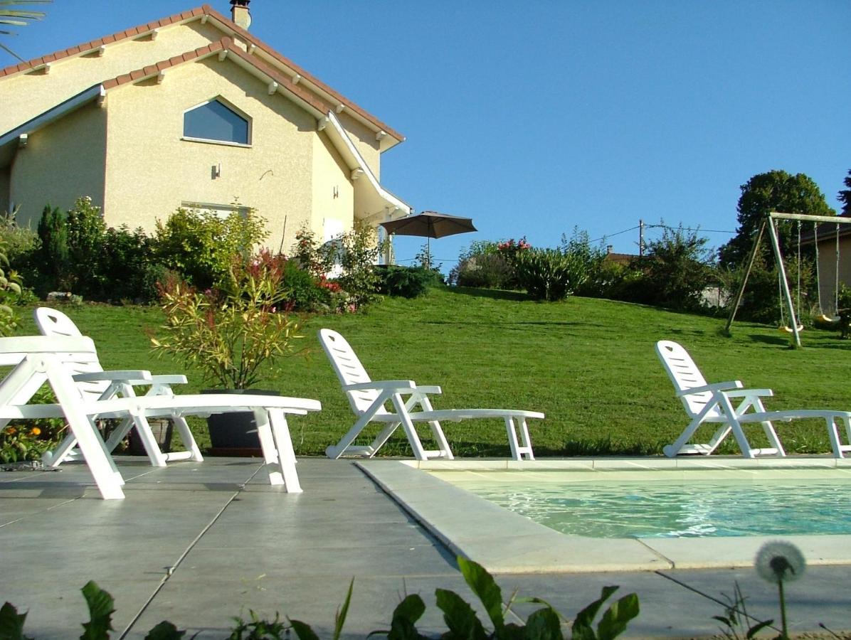 Les Enselmes Bed & Breakfast Montagnieu  Dış mekan fotoğraf